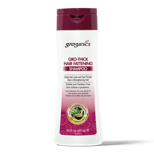 Groganics Grow Thick Hair Fattening Shampo - 8.5 Oz