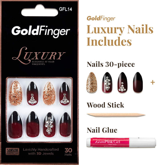 KISS GoldFinger Luxury Nails GFL14