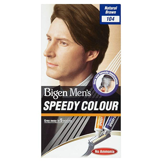 Bigen Men's Speedy Colour - Natural Brown 104