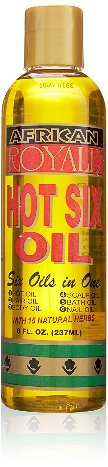 African Royale Hot Six Oil 235 ml