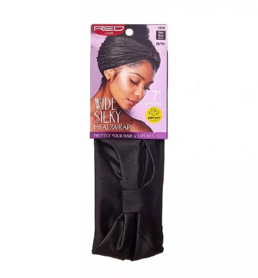 Red By Kiss Wide Dry Fit Headwrap - Black HB01