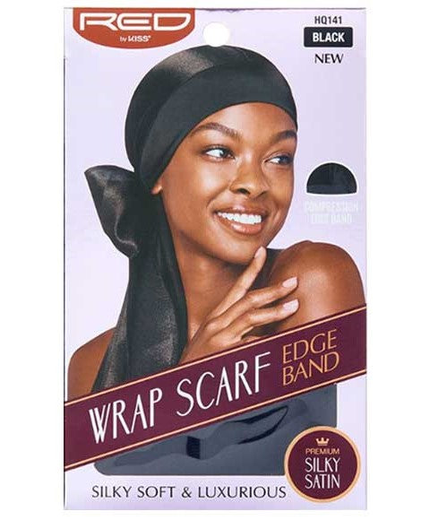 Red By Kiss: Edge Band Wrap Scarf
