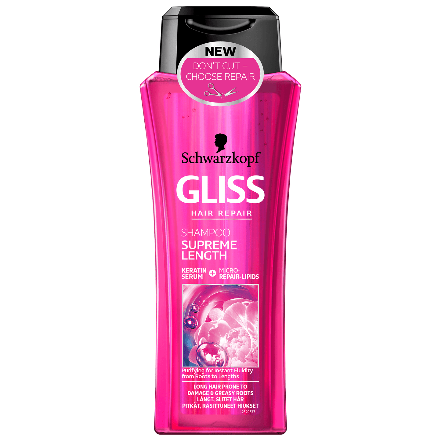 Schwarzkopf DISCONTINUED Gliss Supreme Lengths Shampoo