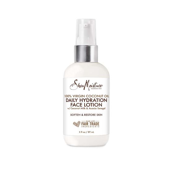 Sheamoisture Daily Hydration Face Lotion for All Skin Types 100% Virgin Coconut Oil for Daily Hydration 3 oz