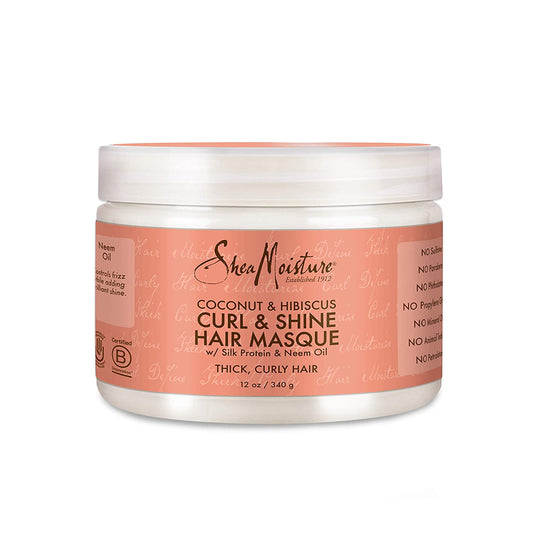 Shea Moisture Curl And Shine Hair Masque - 120Z