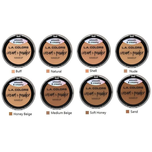 L.a. Colors Cream To Powder Foundation - 0.18oz