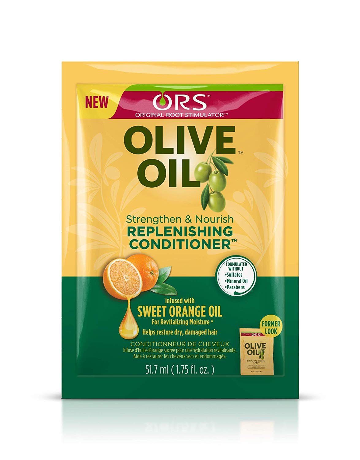 Ors Olive Oil Replenishing Pak Sachet 1.75 Oz