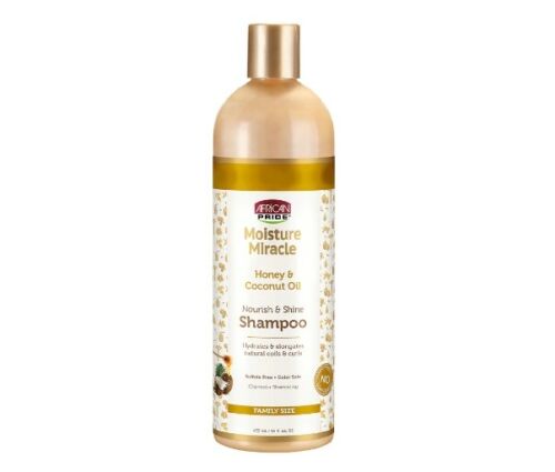 African Pride Moisture Miracle Honey & Coconut Oil Shampoo - 354ml