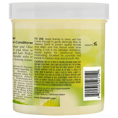 Elasta Qp Olive Oil & Mango Butter Leave-In Conditioner - 15Oz