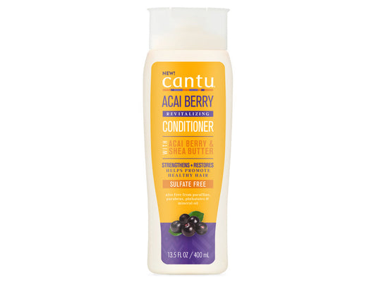 Cantu Acai Berry Revitalizing Silicone Free Conditioner- 400ml