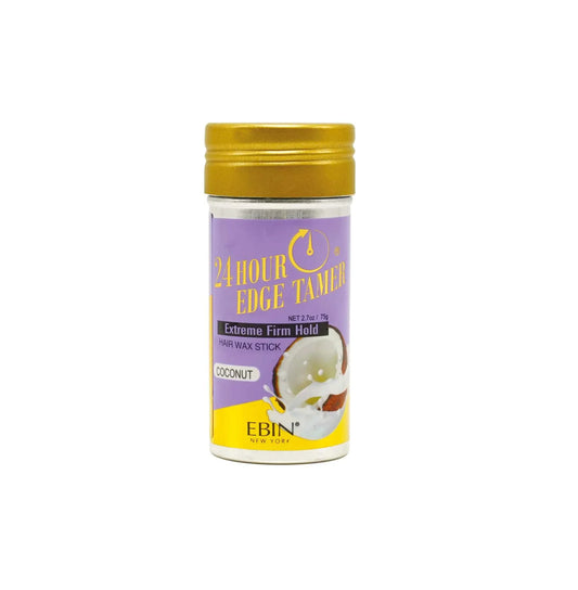 Ebin New York 24 Hour Edge Tamer Sleek Hair Wax Stick Coconut - 2.7oz