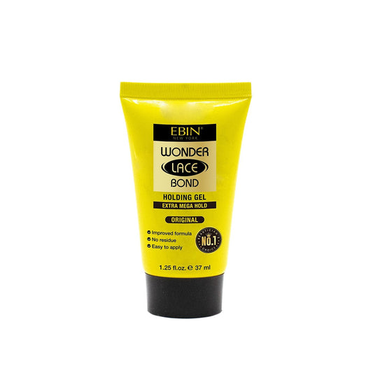EBIN New York Wonder Lace Bond Gel for Holding Wigs & Closures Extra Mega Hold - 1.25-Oz