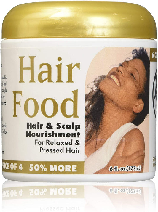 BB Hair Food Hair & Scalp Nourishment For Relaxed & Pressed Hair Grease 6oz (177ml)