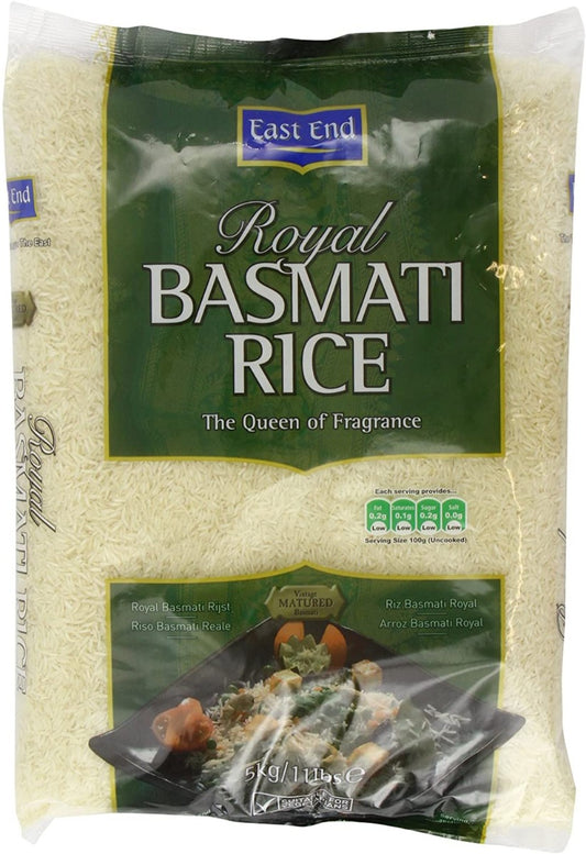 East End Royal Basmati Rice 5Kg