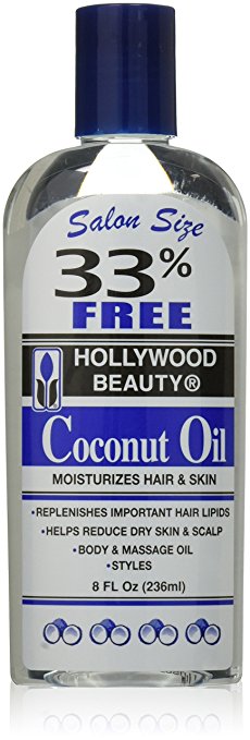 Salon Size 33% Free Hollywood Beauty Coconut Oil