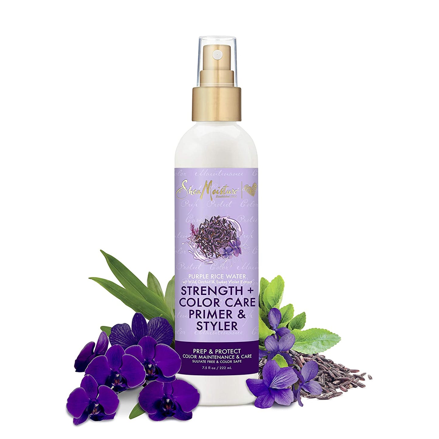 Purple Rice Water Strength & Color Care Primer & Styler 222ml/7.5 oz