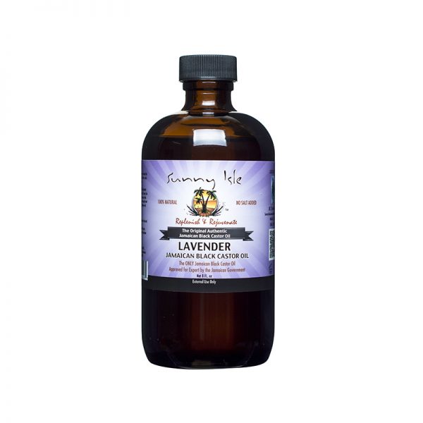 The Sunny Isle Jamaican Black Castor Oil Lavender- 8Oz