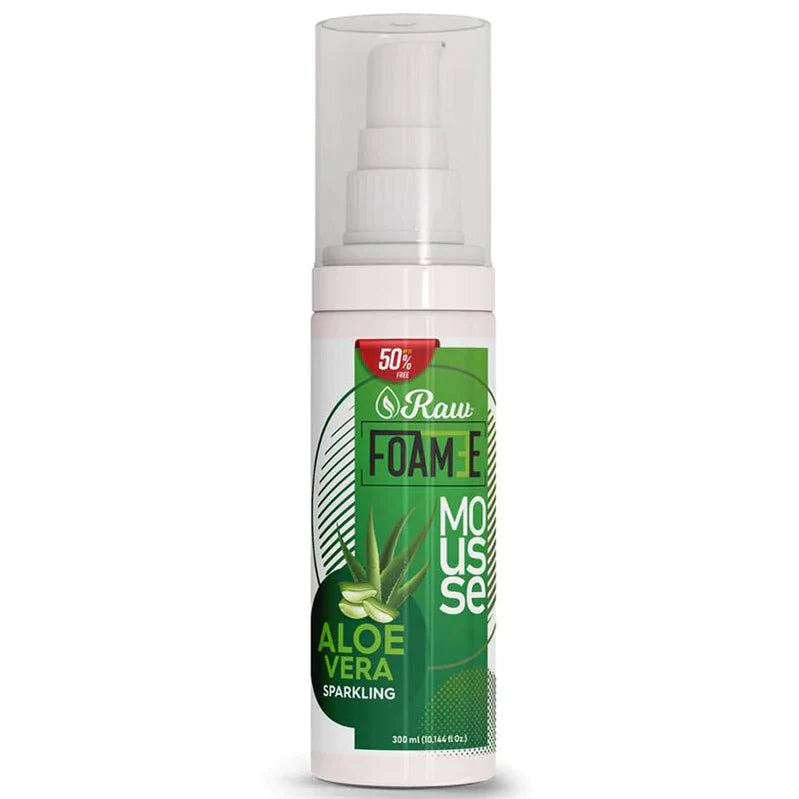 Raw Foam Aloe Vera Hair Mousse Sparkling - 300 ml