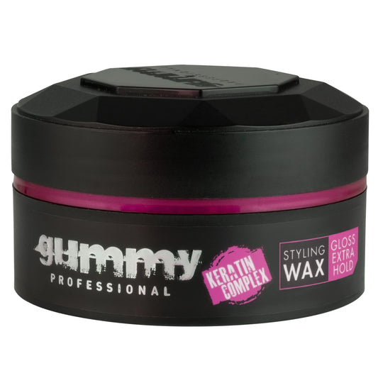 Gummy Professional Styling Wax Gloss Extra Hold - 150Ml