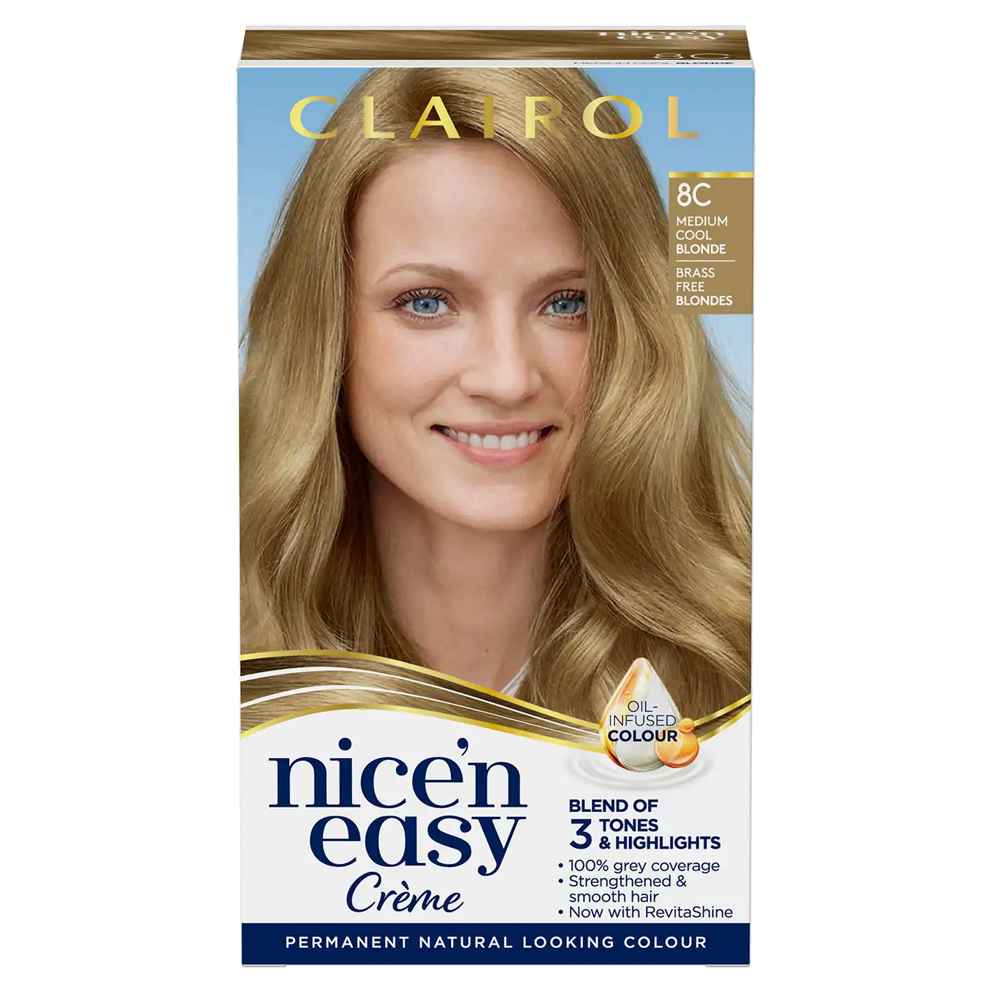 Clairol Nice’n Easy Crème, Natural Looking Permanent Hair Dye