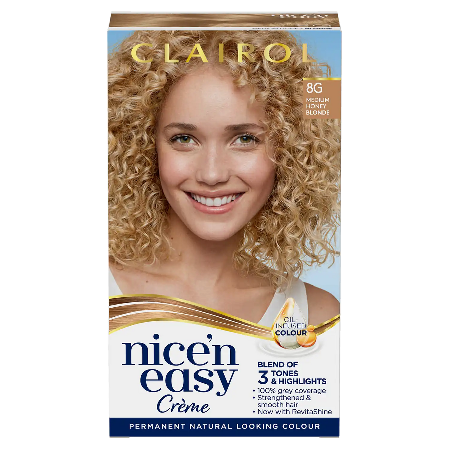 Clairol Nice’n Easy Crème, Natural Looking Permanent Hair Dye