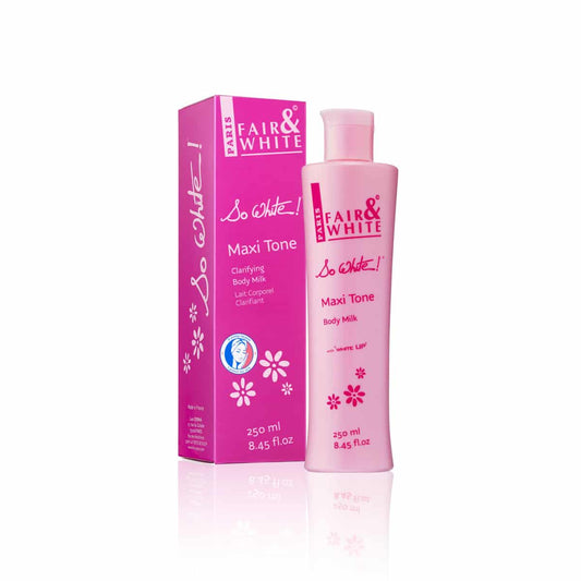Fair & White So White Maxi Tone Clarifying Body Milk - 250ml