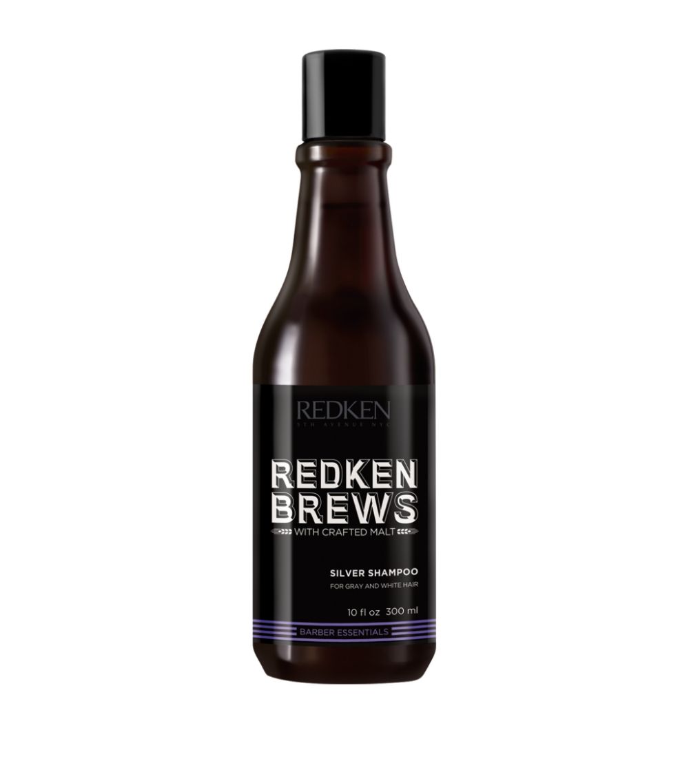 REDKEN Brews Silver Shampoo For Gray & White Hair - 10oz