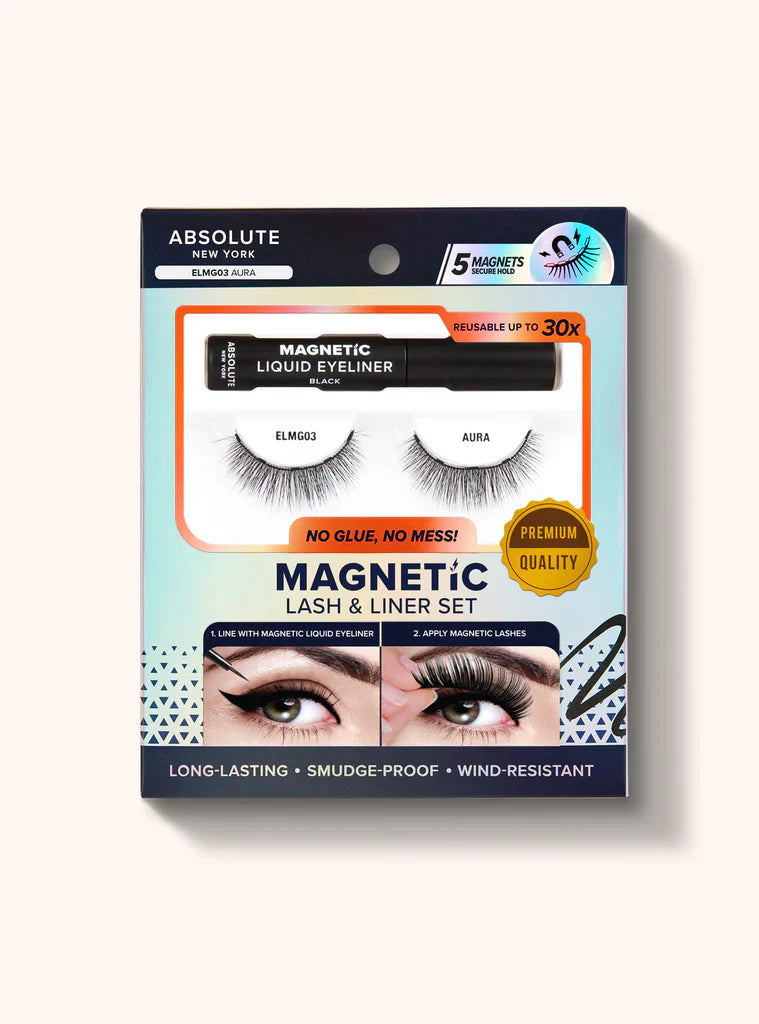 Absolute New York Magnetic Lash And Liner Set