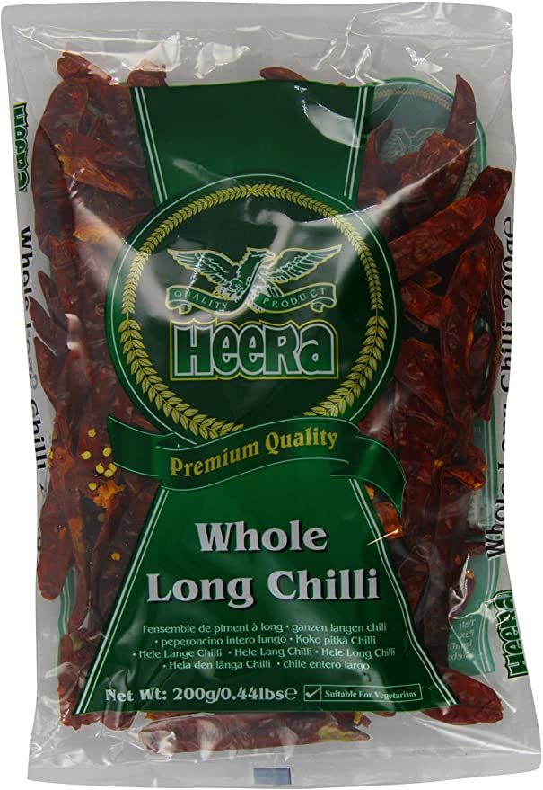 Heera Whole Long Chilli 200g