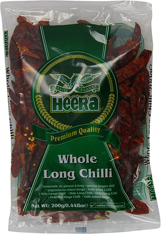 Heera Whole Long Chilli 200g
