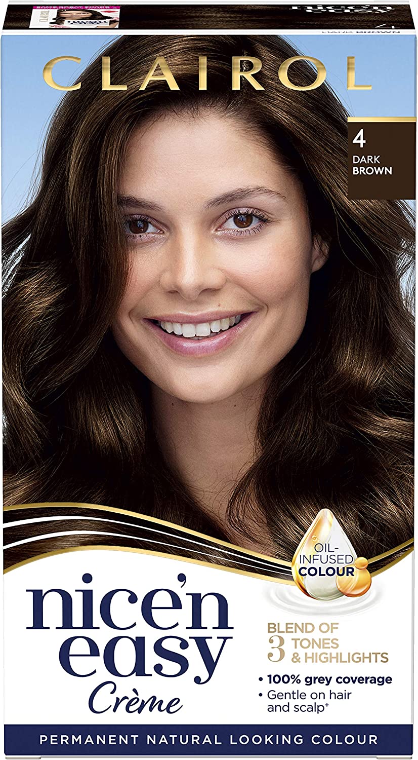 Clairol Nice’n Easy Crème, Natural Looking Permanent Hair Dye