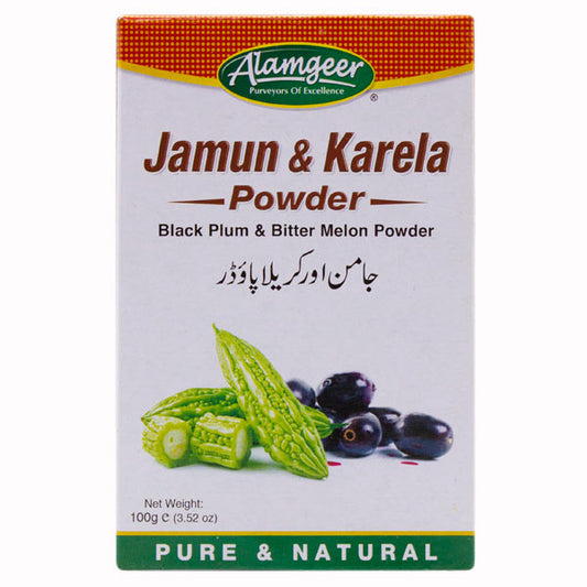 Alamgeer Jamun & Karela Powder 100g