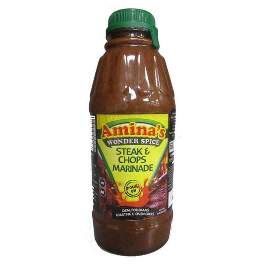 Aminas Steak Chops Marinade 500g