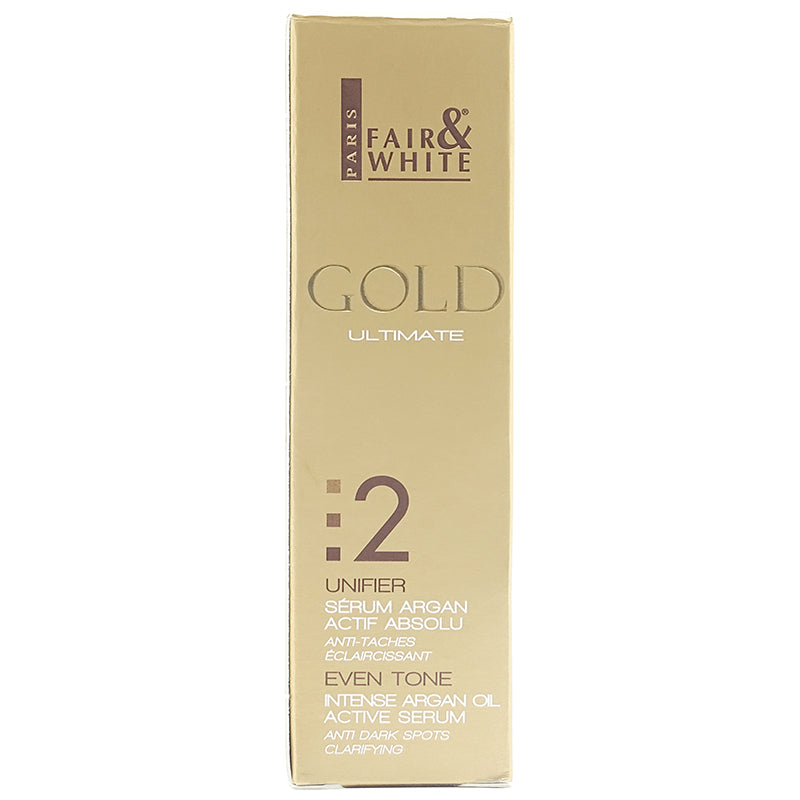 Fair&White Gold Intense Argan Oil Serum - 30ml