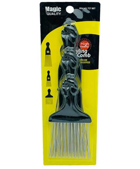 Magic Quality Styling Afro Comb Tc7 Set