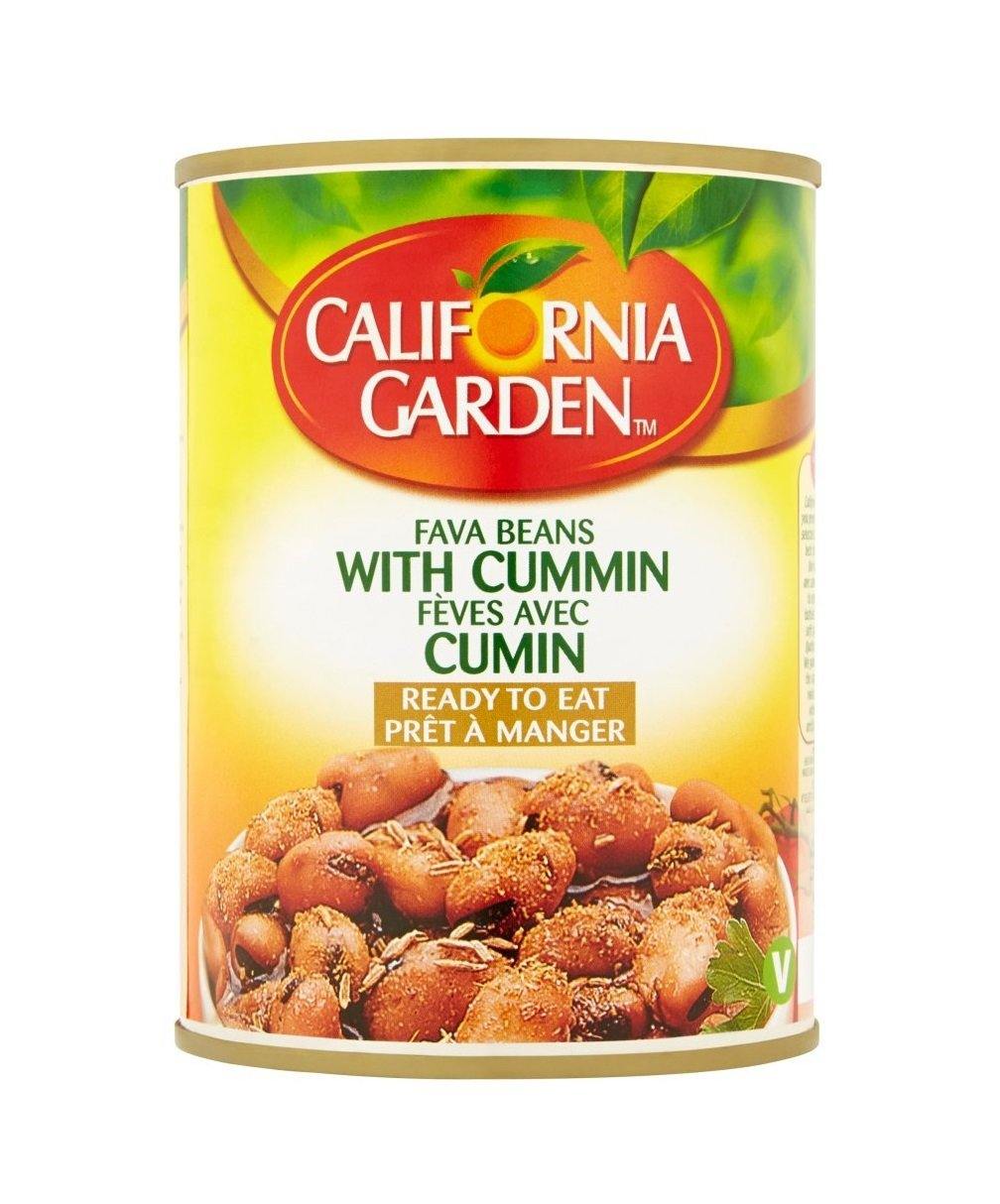 California Garden Fava Beans With Cumin