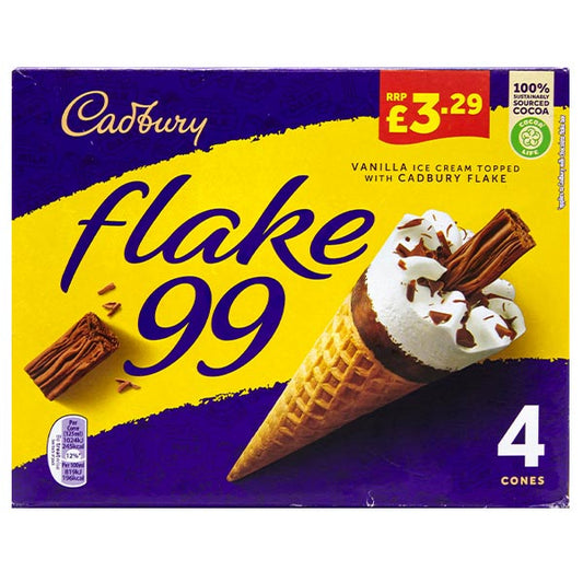Cadbury Flake 99 4pck