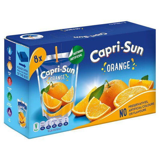 Capri-Sun (Orange or Blackcurrant) 8pck