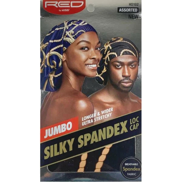 Red By Kiss Super Jumbo Silky Spandex Loc Cap