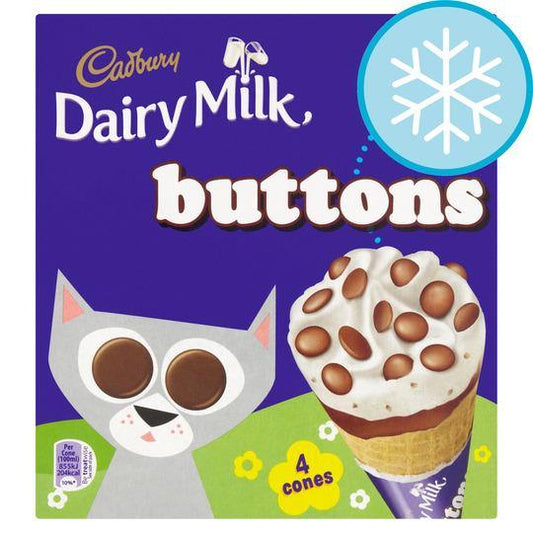 Cadbury Dairy Milk Button 4pck