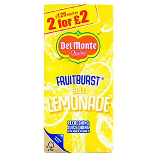 Del Monte Fruitburst Juice Range