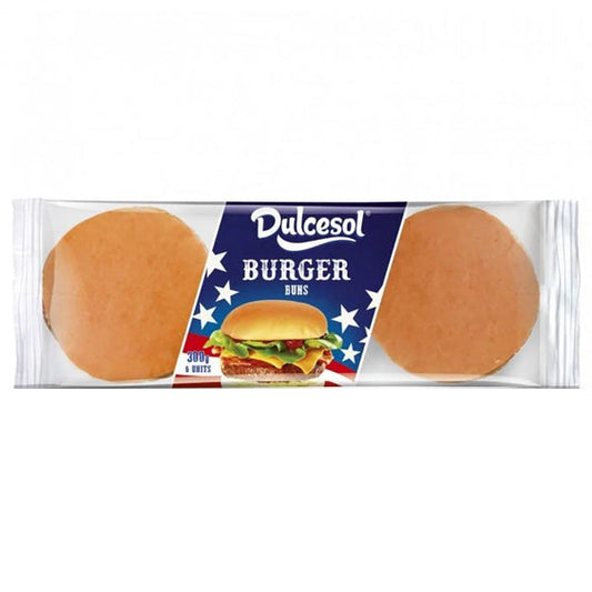 Dulcesol White Burger Buns