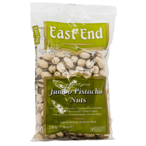 East End Jumbo Pistachio Nuts 250g