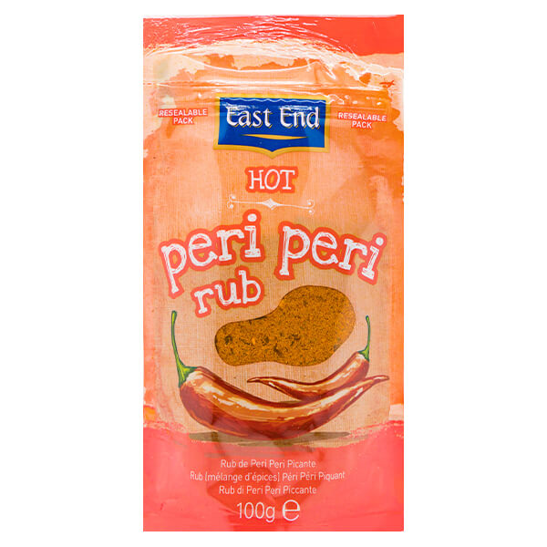 East End Hot Peri Peri Rub (100g)