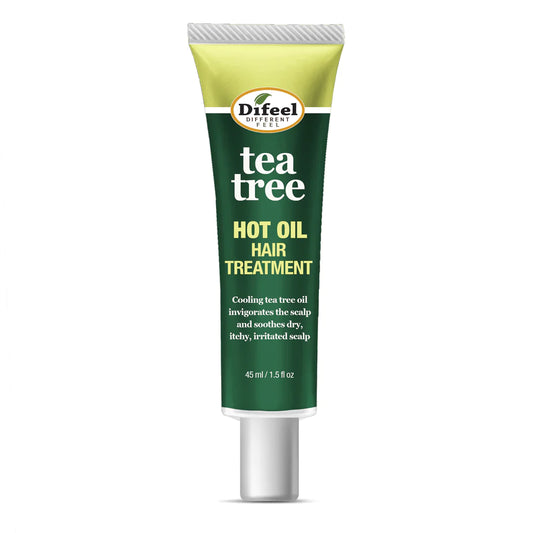 Difeel Hot Oil Hair Treatment With Tea Tree Oil - 1.5 Oz