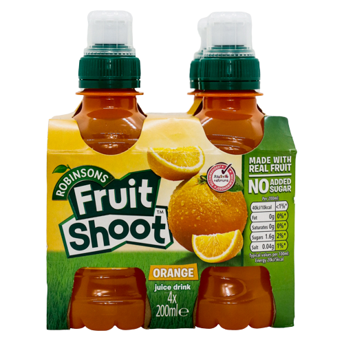 Robinson's Fruit Shoot Orange 4 Pack