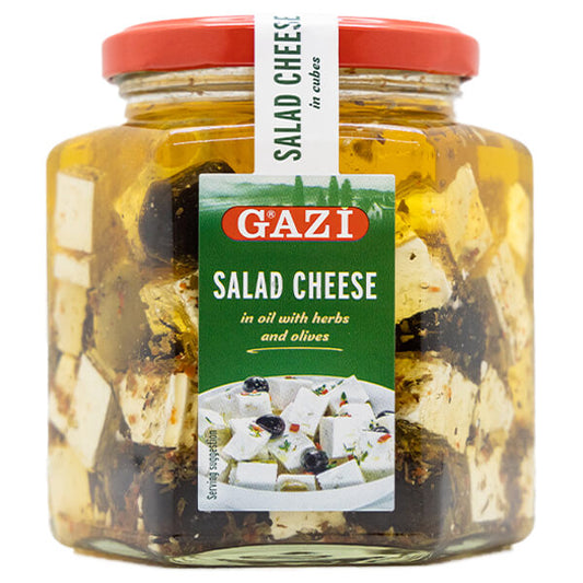 Gazi Salad Cheese In Oil Herbs & Olives