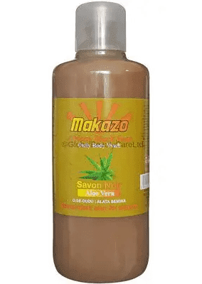 Makazo African Black Soap Daily Body Wash - ALOE VERA