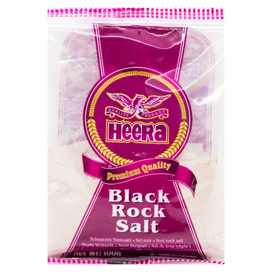 Heera Black Rock Salt 100g