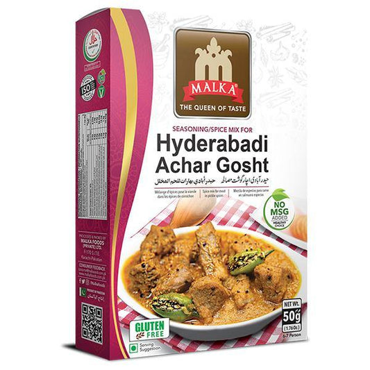 Malka Gluten Free Hyderabadi Achar Gosht